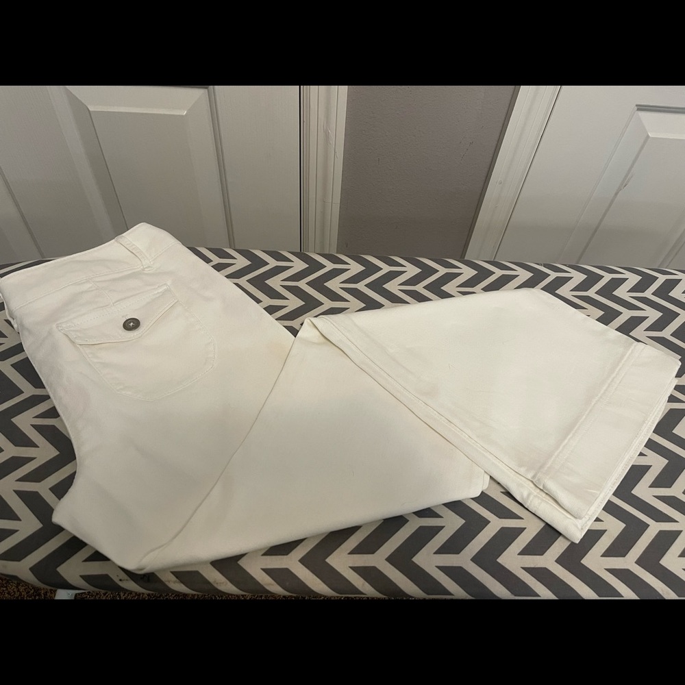 Ann Taylor LOFT white pant